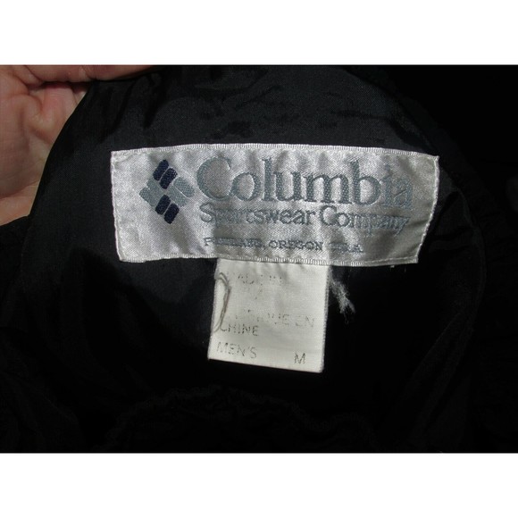 Columbia Men's Black Ski Snowboard Lined Drawstring Waist Snow Pants Size M - Picture 10 of 12